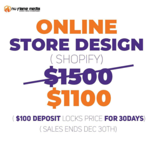 New Shopify Online Store Sale